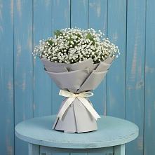Букет цветов из:  Гипсофила в Первомайский