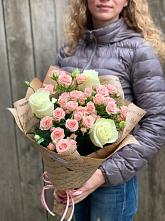 Букет цветов из:  Розы #REPLACE_PRED# Первомайский