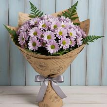 Букет цветов из:  Хризантемы в Первомайский