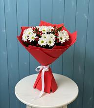 Букет цветов из:  Хризантемы в Первомайский