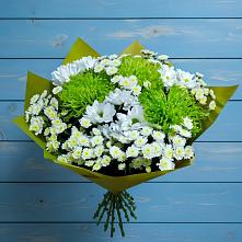 Букет цветов из:  Хризантемы в Первомайский