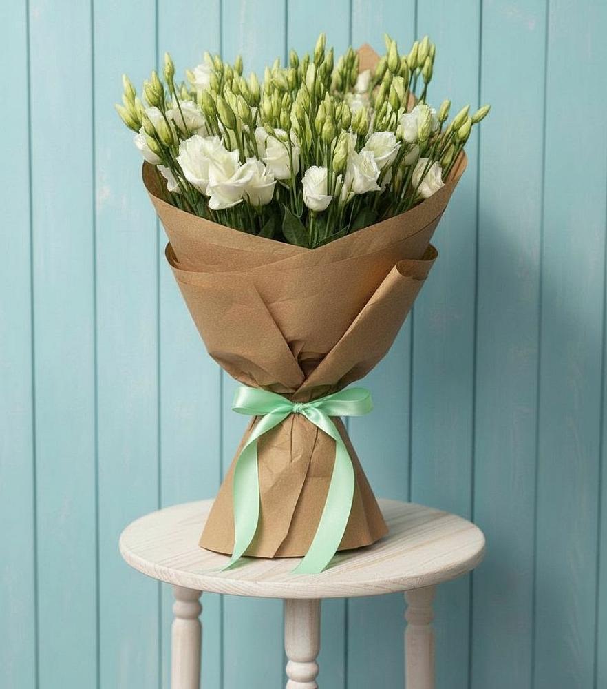 Букет цветов из: Лизиантусы в Первомайский