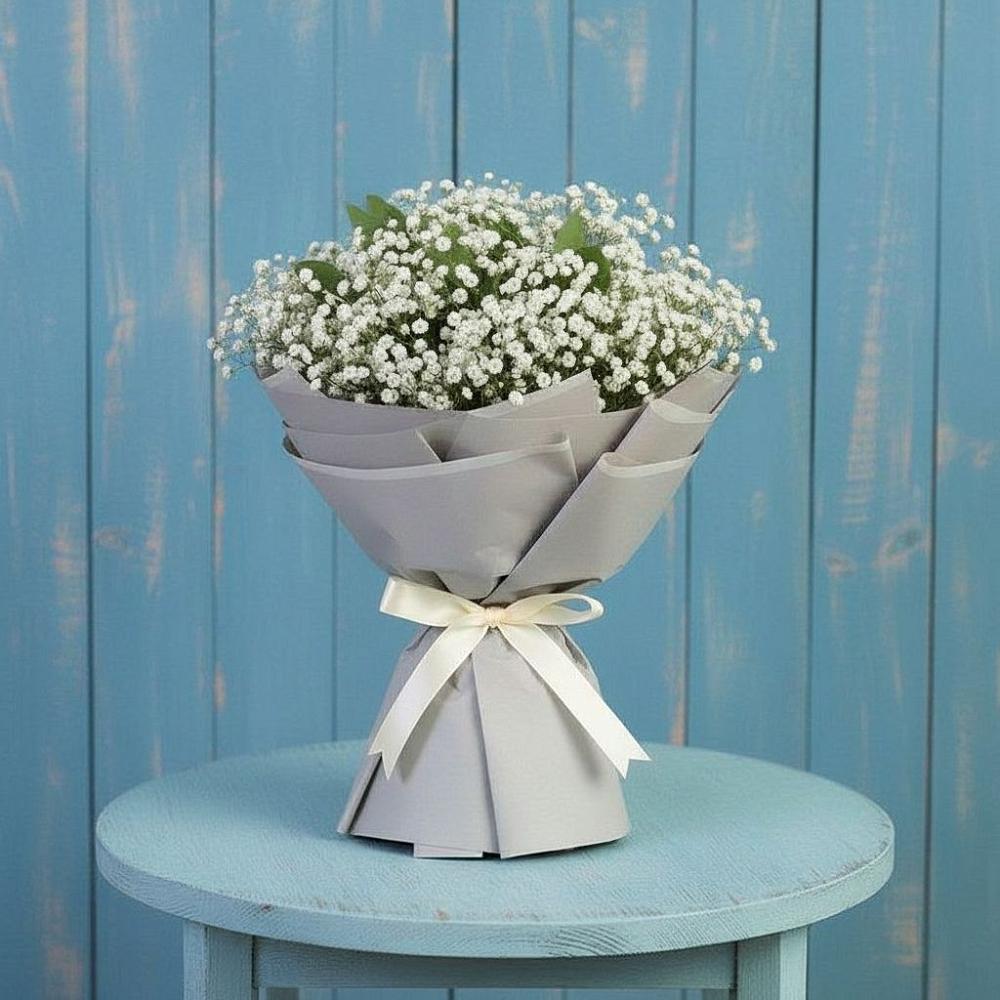 Букет цветов из: Гипсофила в Первомайский