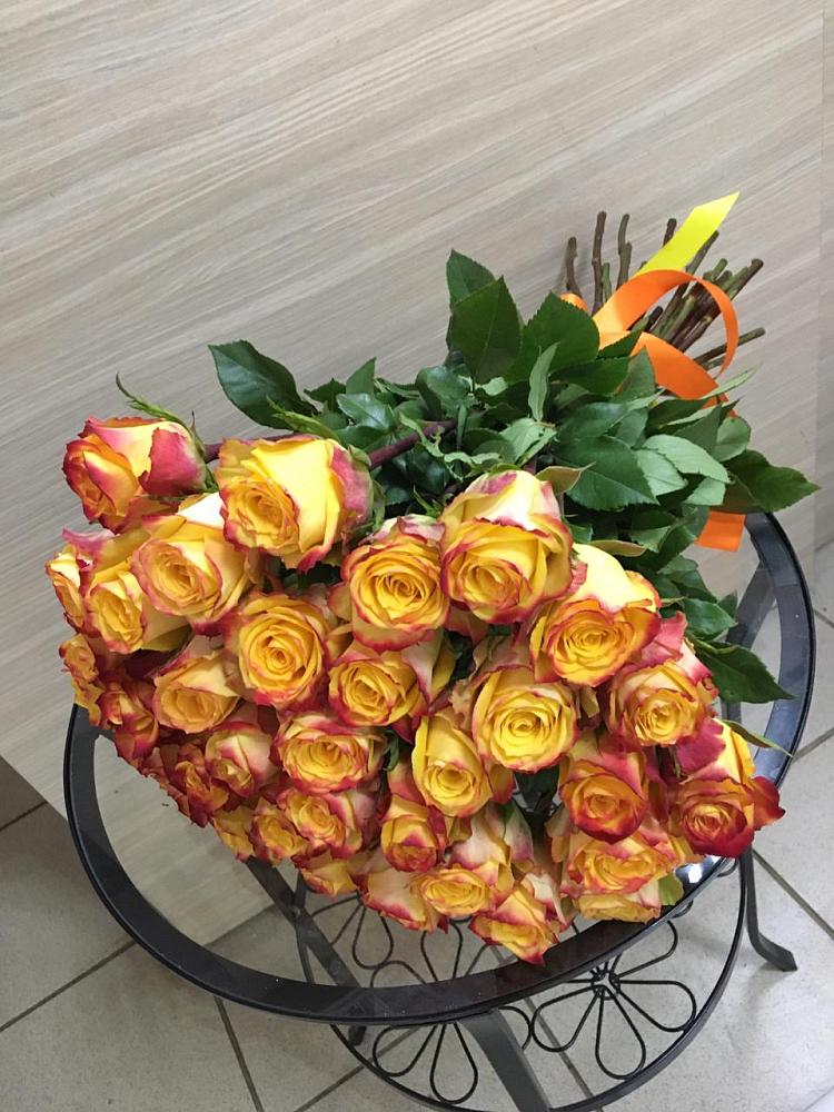 Букет Желтые розы в Первомайский