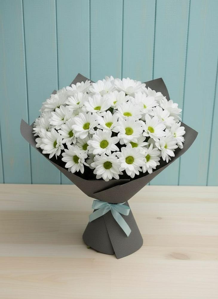 Букет цветов из: Хризантемы в Первомайский