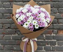 Букет цветов из:  Хризантемы в Первомайский