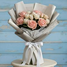 Букет цветов из:  Розы #REPLACE_PRED# Первомайский