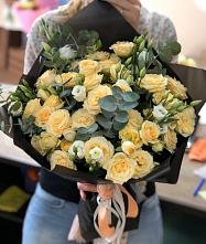 Букет цветов из:  Розы и Лизиантусы #REPLACE_PRED# Первомайский