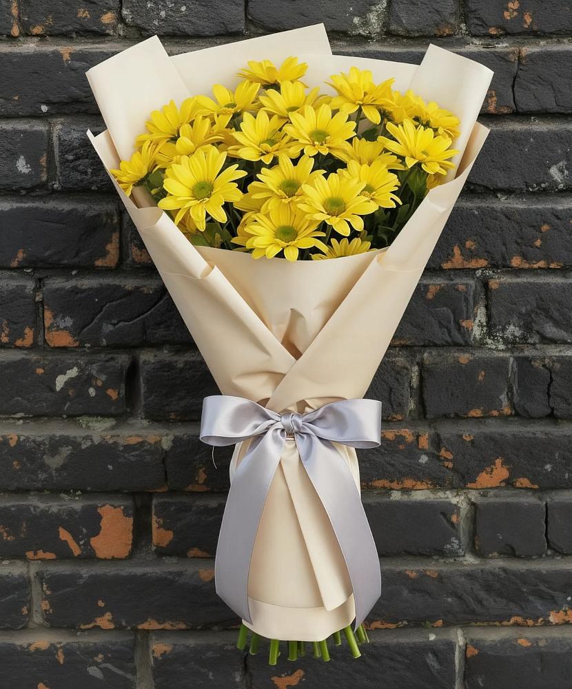 Букет цветов из: Хризантемы в Первомайский